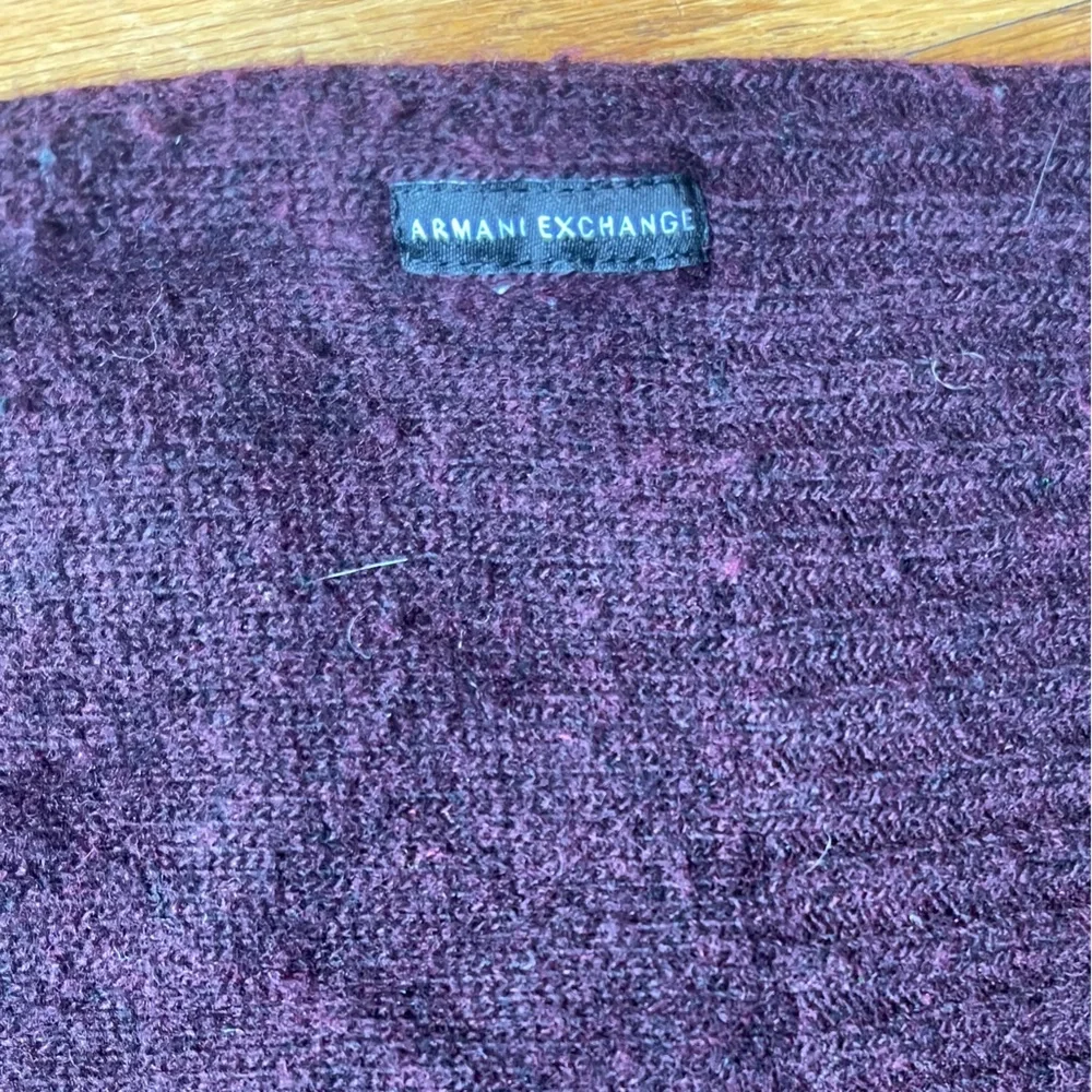 Armani Exchange Purple Turtleneck Sweater - Picture 7 of 9